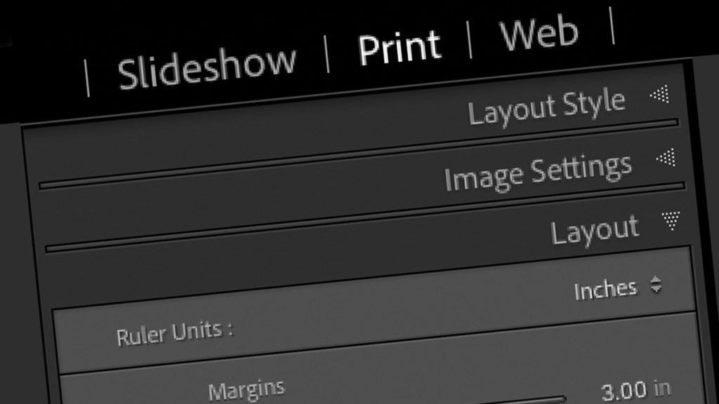 lightroom print module